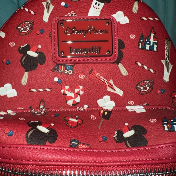 Disney Parks Christmas Snacks Loungefly mini backpack main image 7